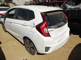 2016 HONDA FIT EX WHITE 1.5 AT A1348